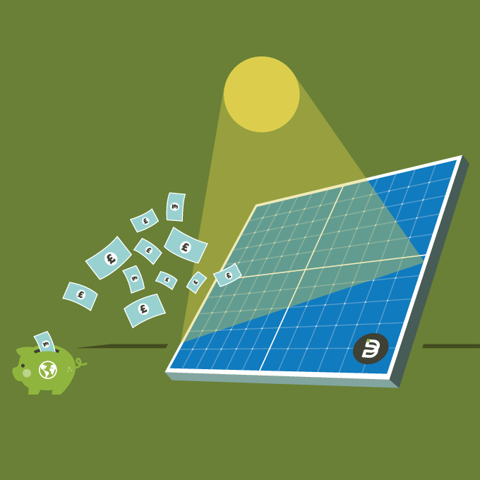 Black Isle Renewables Sun Illustration