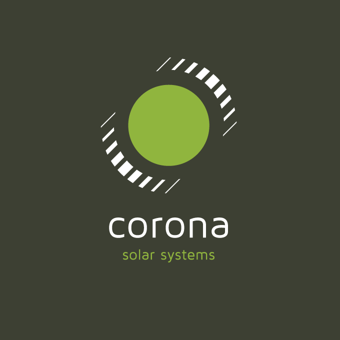 Corona Solar Systems Logo Design